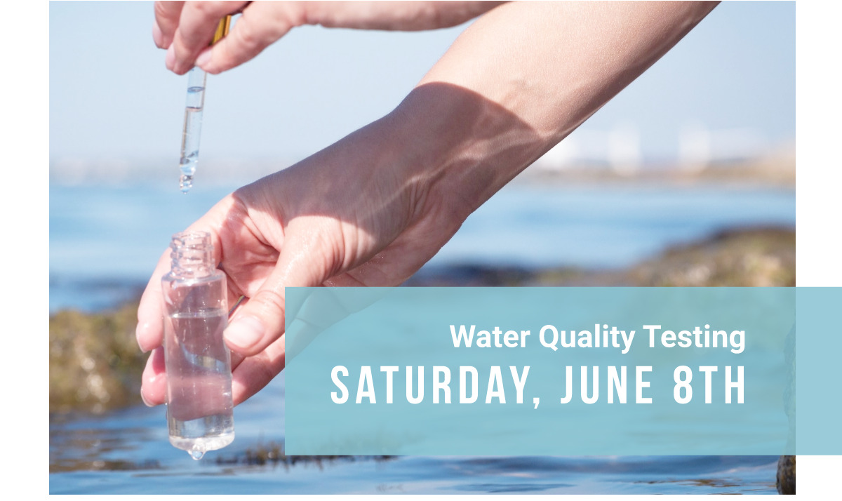 Saturday, June 8th - Water Quality Testing