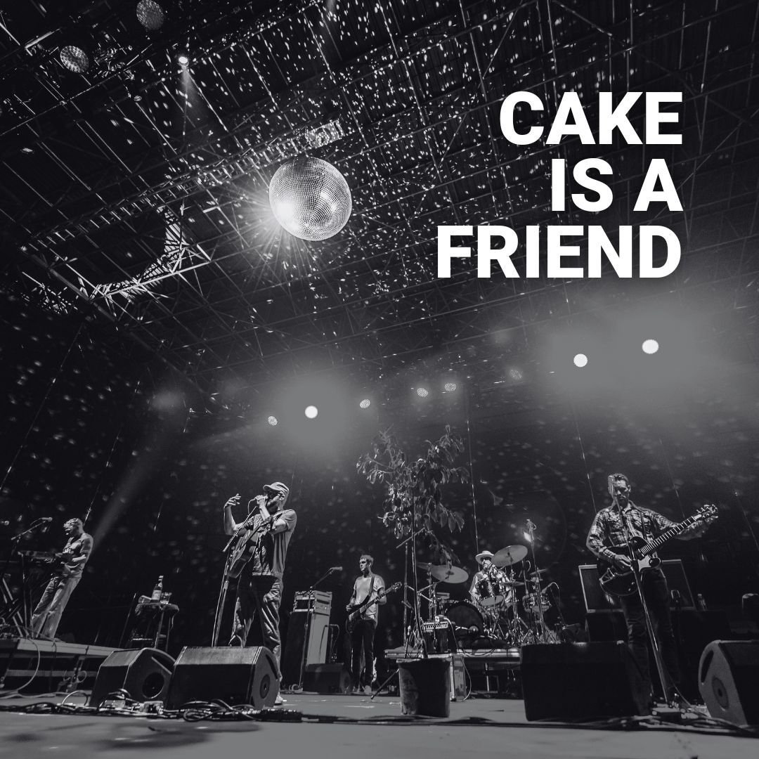 CAKE IS A FRIEND