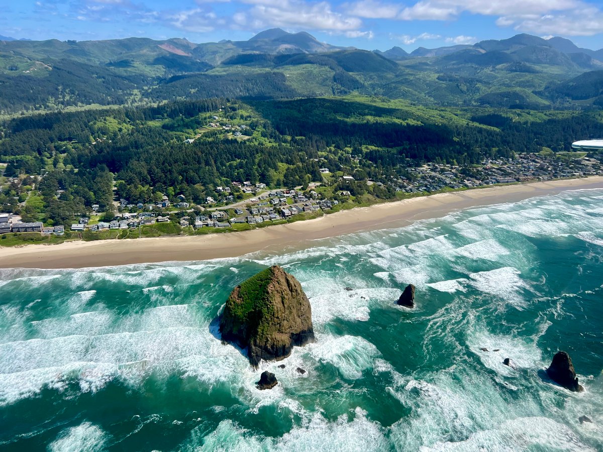 Aerial of Cannon Beach_Photo_Chanel Hason