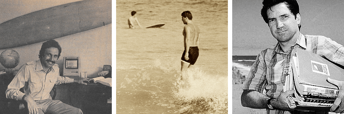 Surfrider Founders Glenn Hening, Lance Carson, & Tom Pratte