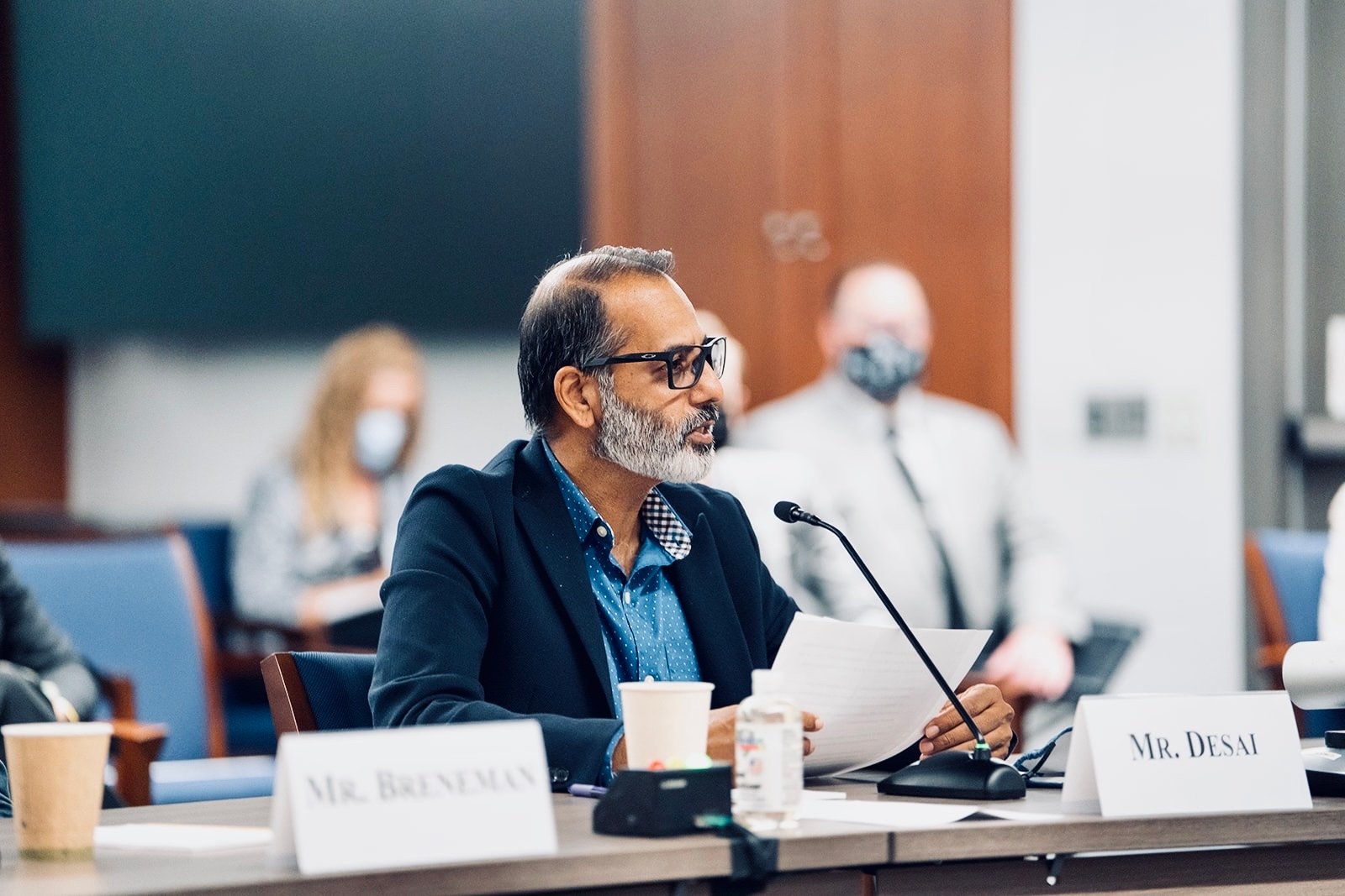 testifying before Rep Porter on the HB Oil Spill years ago...